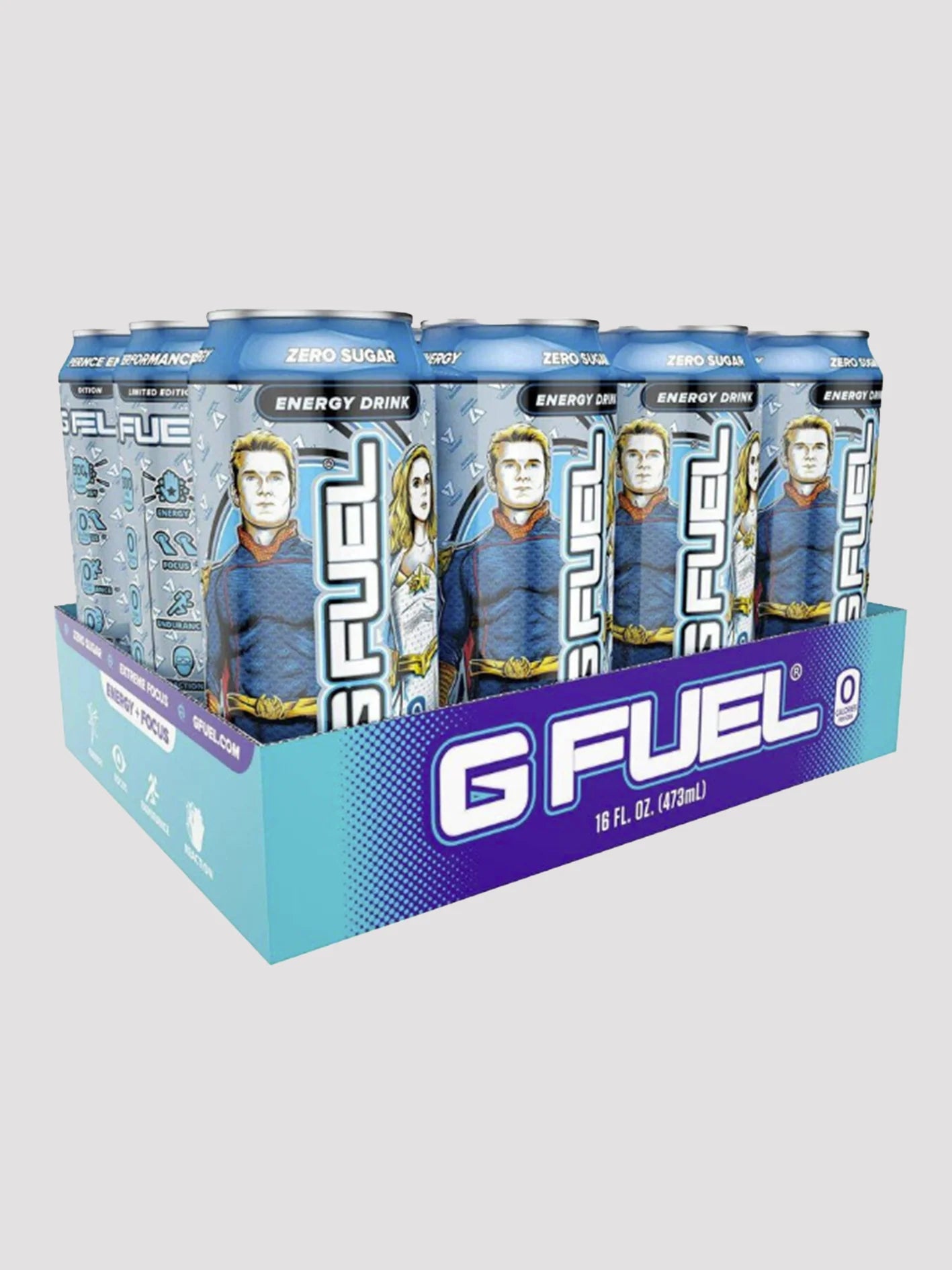 G FUEL ENERGY DRINK - 12 PACK - GREAT FOR PRE WORKOUT