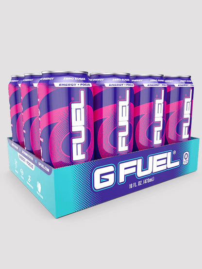 G FUEL ENERGY DRINK - 12 PACK - GREAT FOR PRE WORKOUT