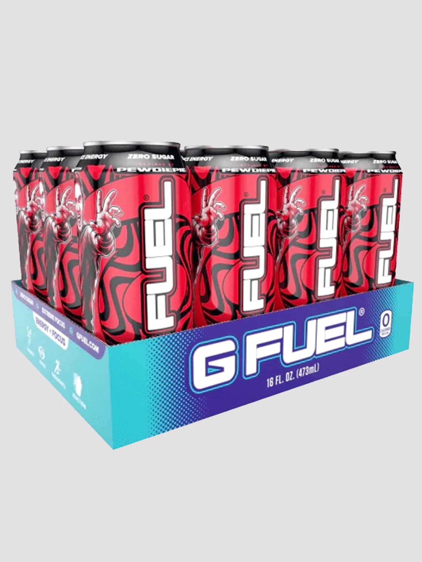 G FUEL ENERGY DRINK - 12 PACK - GREAT FOR PRE WORKOUT