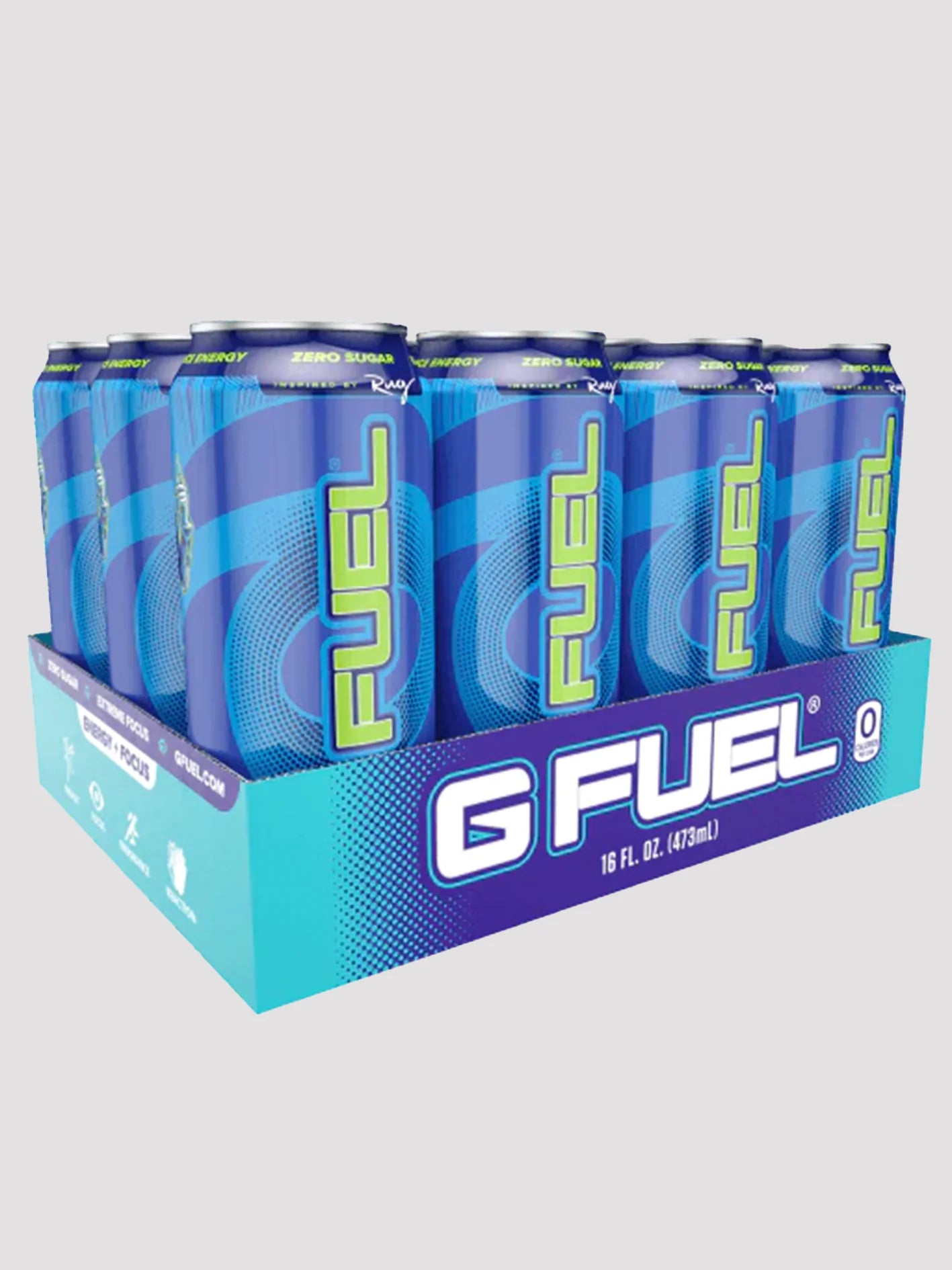 G FUEL ENERGY DRINK - 12 PACK - GREAT FOR PRE WORKOUT