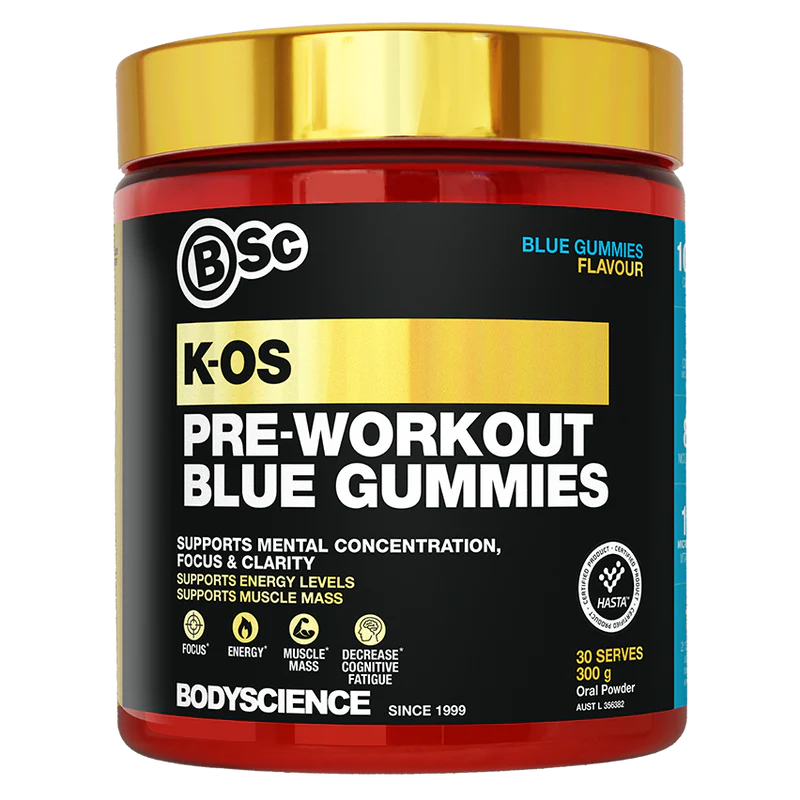 BSC K-OS PRE WORKOUT - Pumpin' Iron Nowra