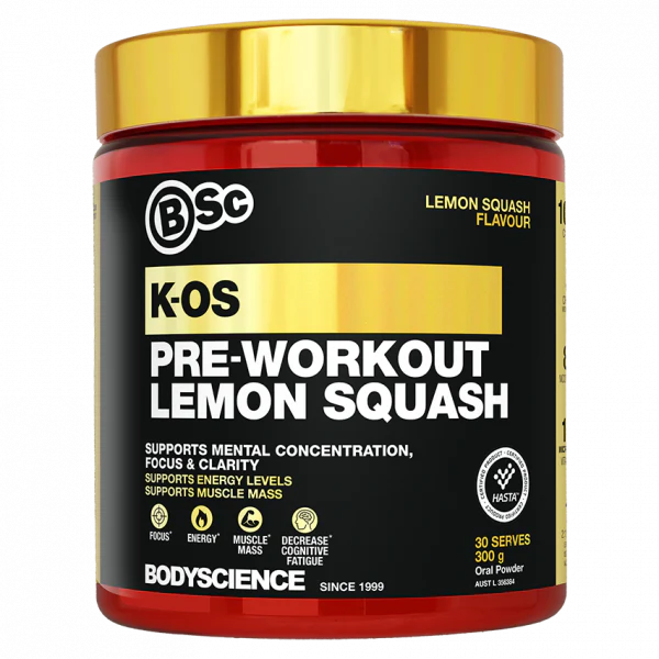 BSC K-OS PRE WORKOUT - Pumpin' Iron Nowra