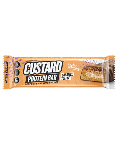 MUSCLE NATION CUSTARD PROTEIN BAR - Pumpin' Iron Nowra