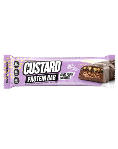 MUSCLE NATION CUSTARD PROTEIN BAR - Pumpin' Iron Nowra