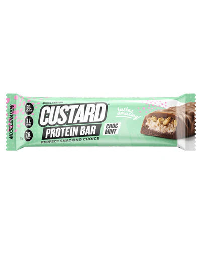 MUSCLE NATION CUSTARD PROTEIN BAR - Pumpin' Iron Nowra