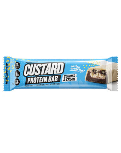 MUSCLE NATION CUSTARD PROTEIN BAR - Pumpin' Iron Nowra