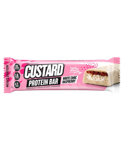 MUSCLE NATION CUSTARD PROTEIN BAR - Pumpin' Iron Nowra